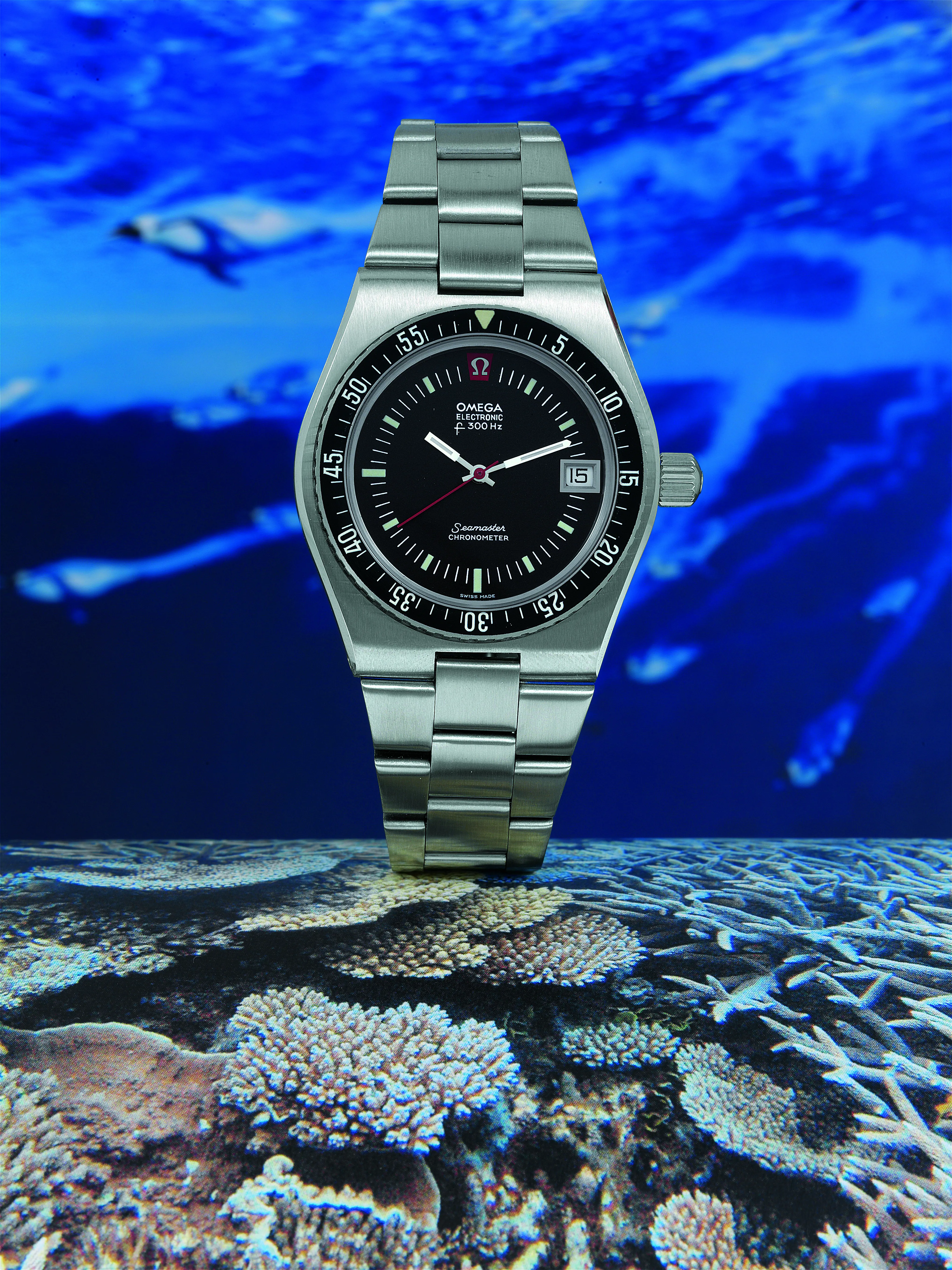 Omega Seamaster 41mm Stainless steel Black