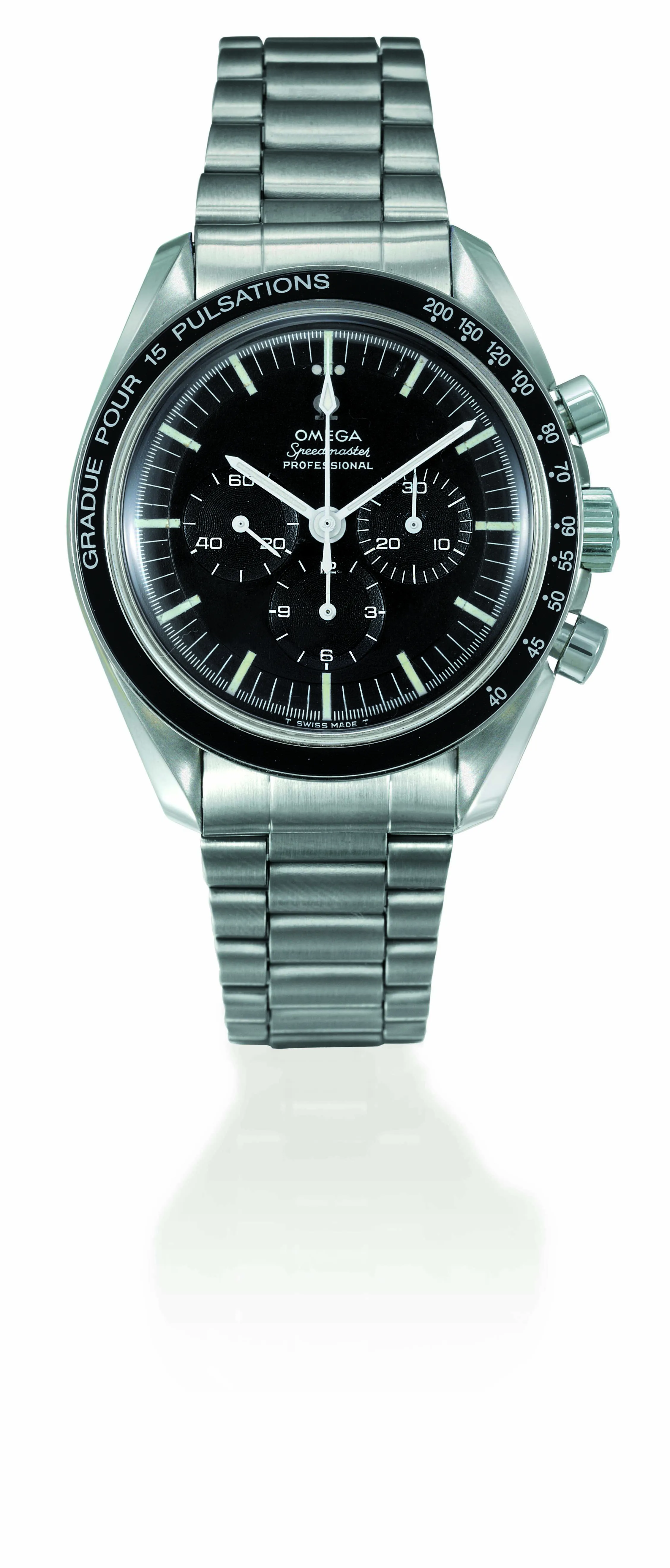 Omega Speedmaster 41mm Stainless steel Black