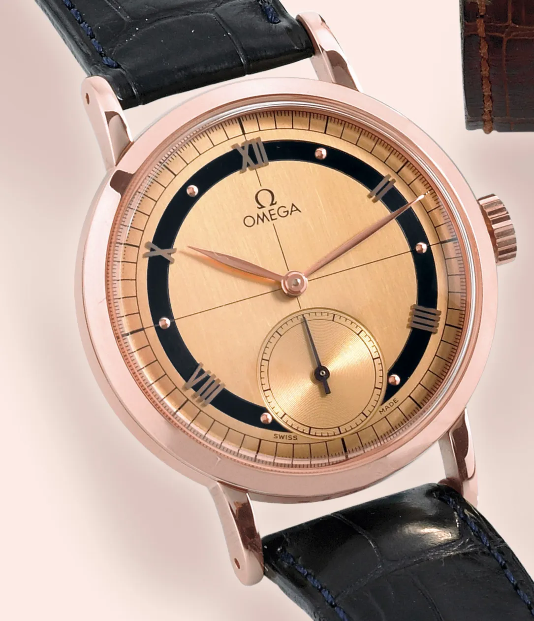 Omega 36mm Rose gold Copper