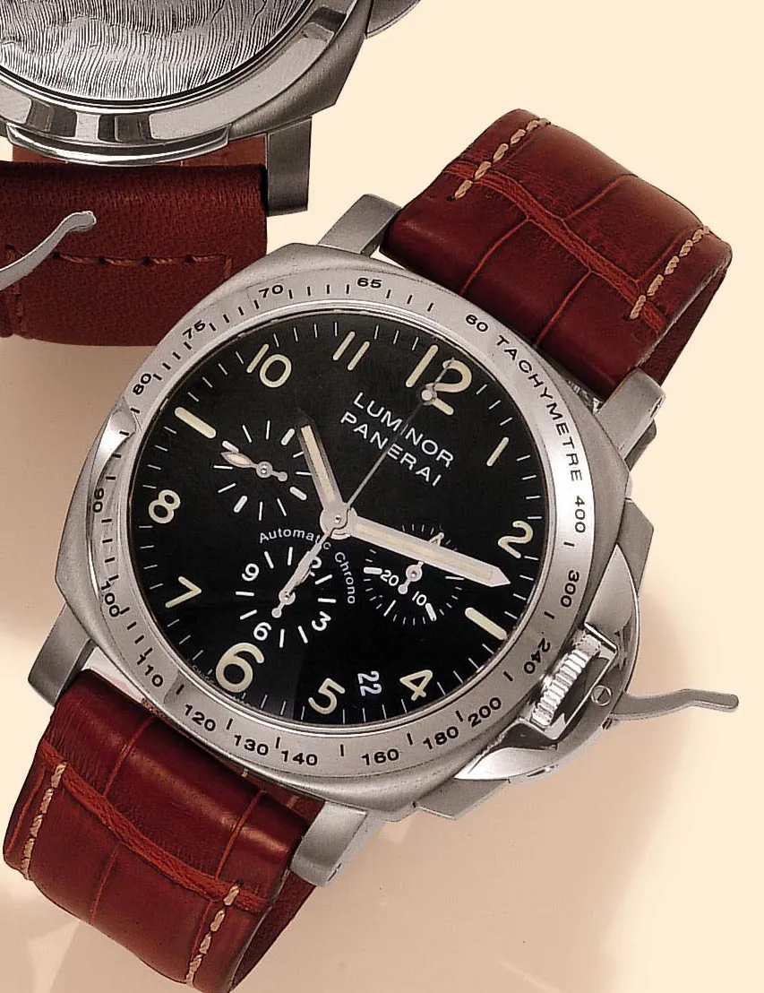 Panerai Luminor OP6531 46mm Titanium and stainless steel Black