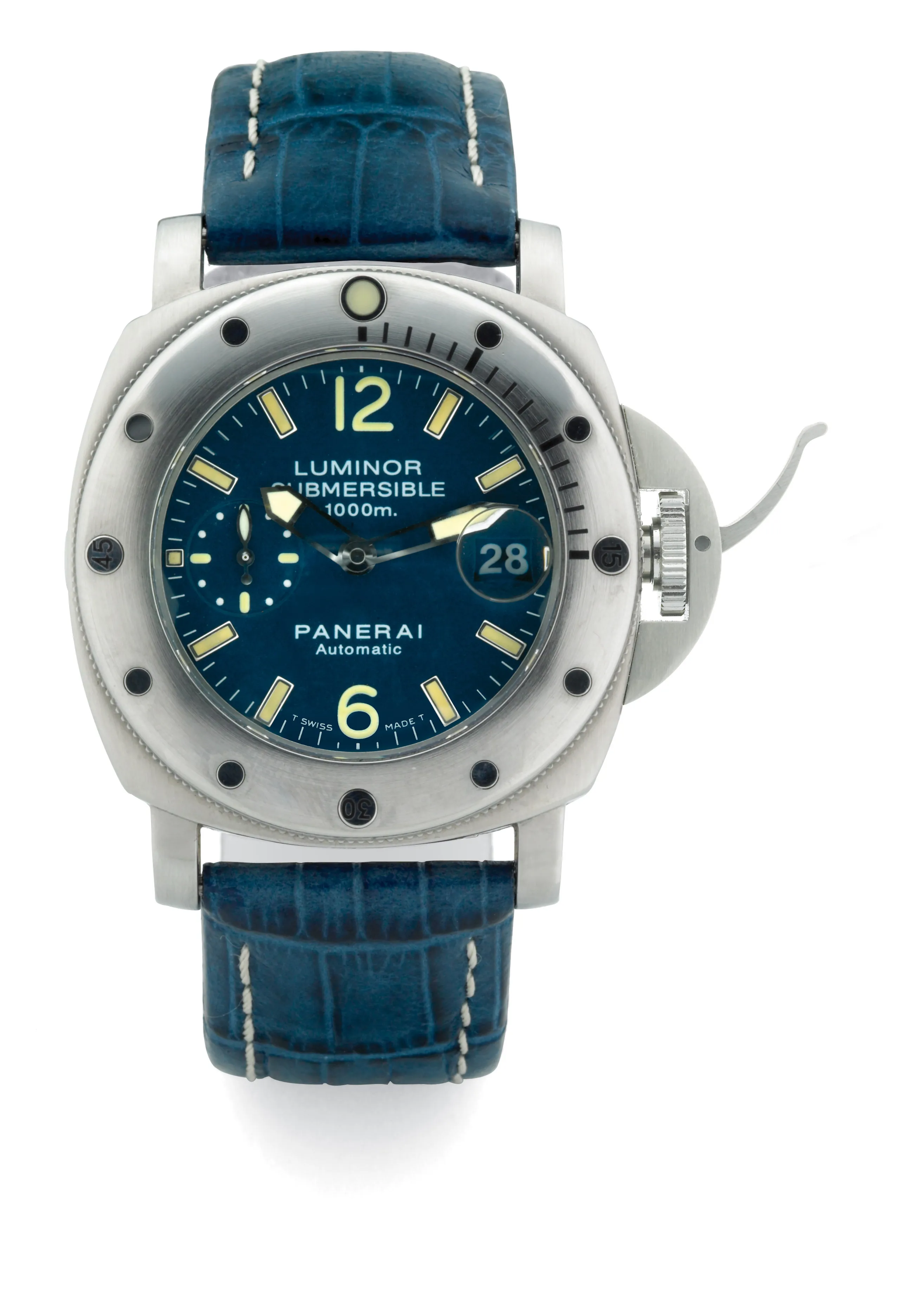 Panerai Luminor OP6541 44mm Stainless steel Blue