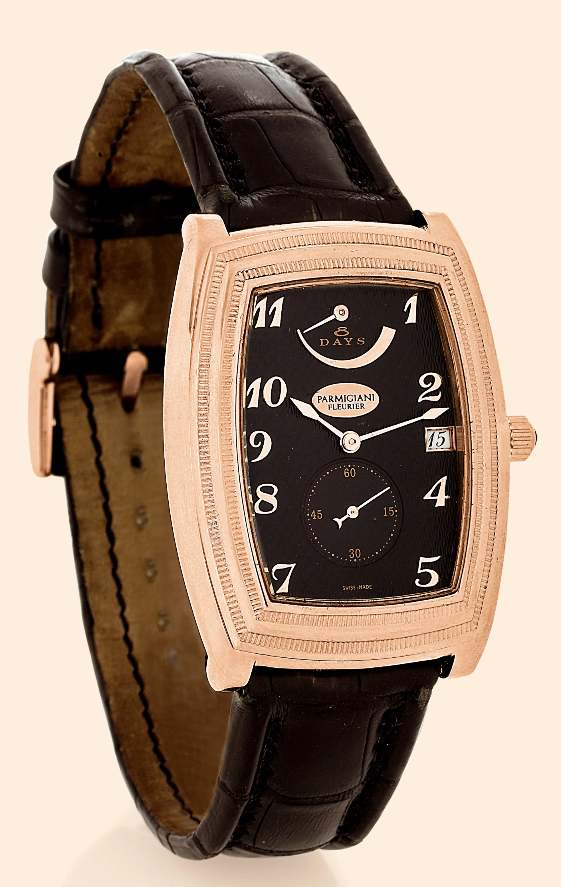 Parmigiani Fleurier Ionica 34mm Rose gold Black