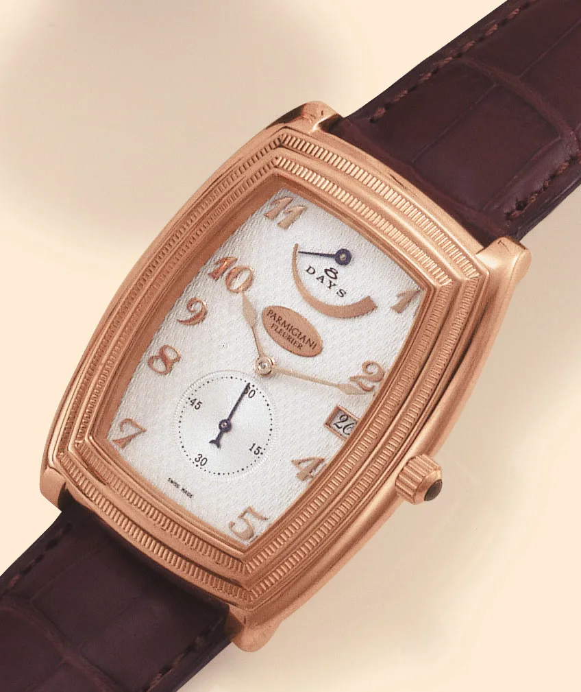 Parmigiani Fleurier Ionica 34mm Rose gold White