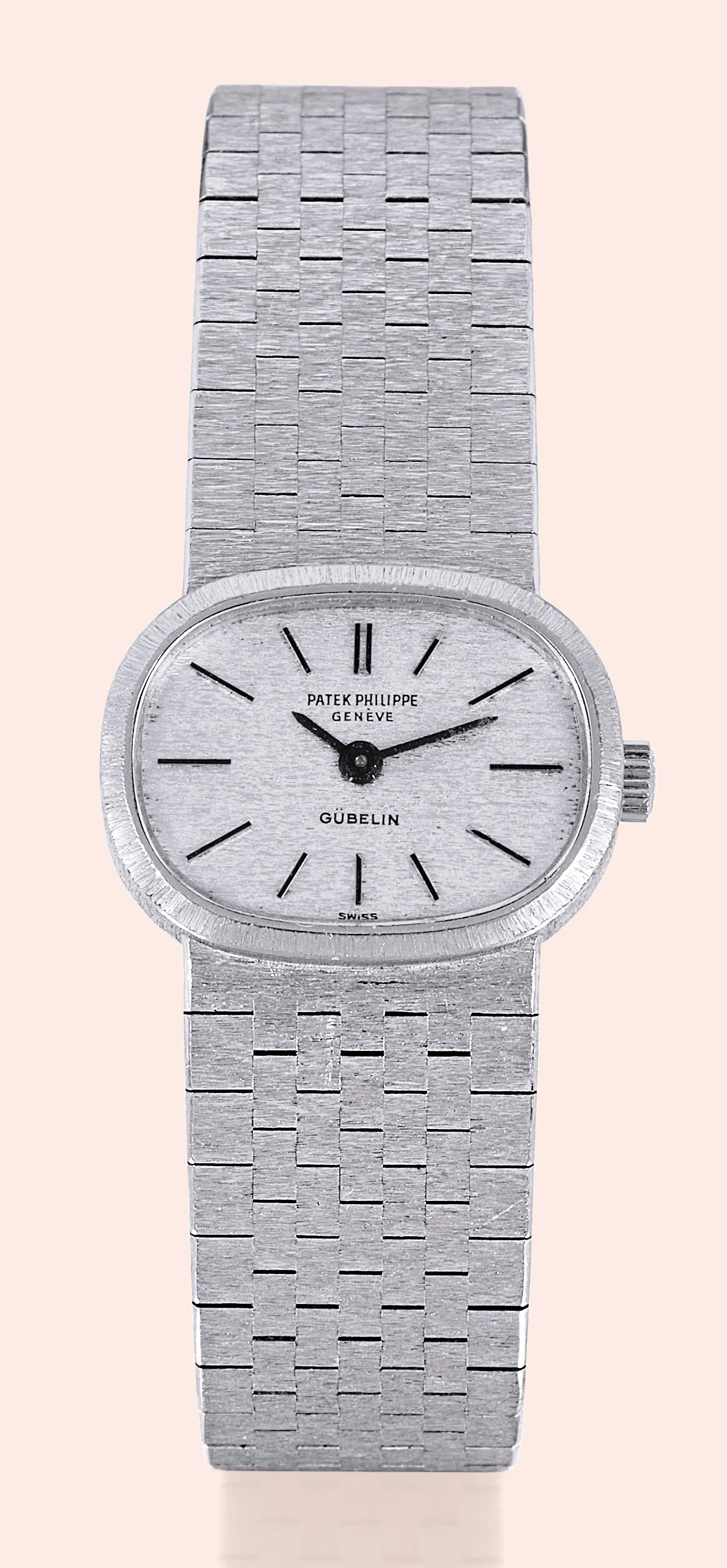 Patek Philippe 3373/1 22mm White gold Silver