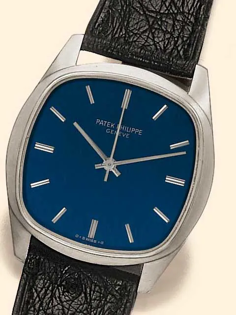 Patek Philippe 3585 36mm White gold Blue