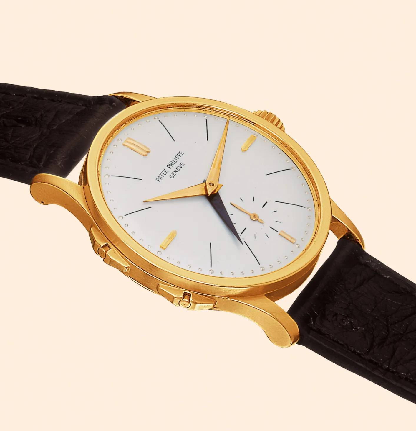 Patek Philippe Calatrava 2597 35mm Yellow gold Silver