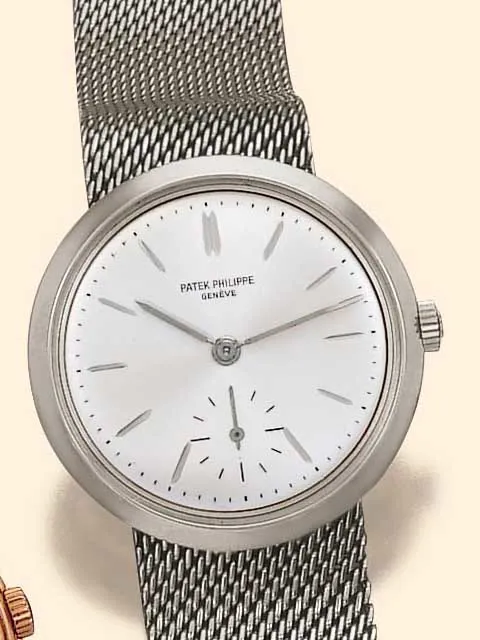 Patek Philippe Calatrava 3418 34mm Stainless steel Silver