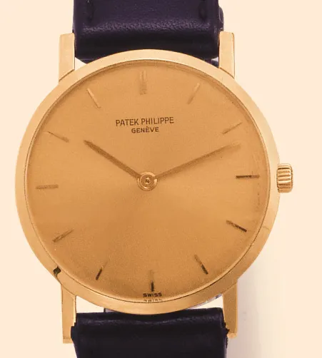 Patek Philippe Calatrava 3470 30mm Yellow gold Yellow