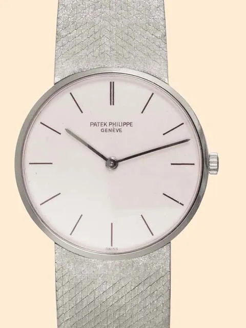 Patek Philippe 3513 30mm White gold Silver