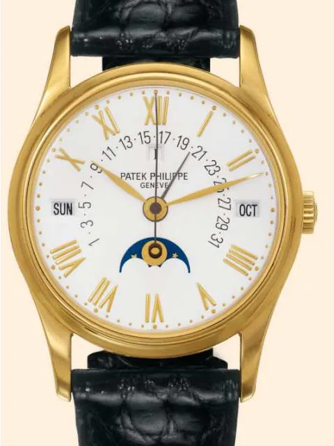 Patek Philippe Perpetual Calendar 5050J-018 36mm Yellow gold White