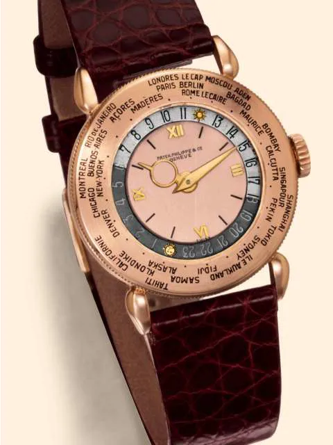 Patek Philippe World Time 1415 31mm Rose gold Rose