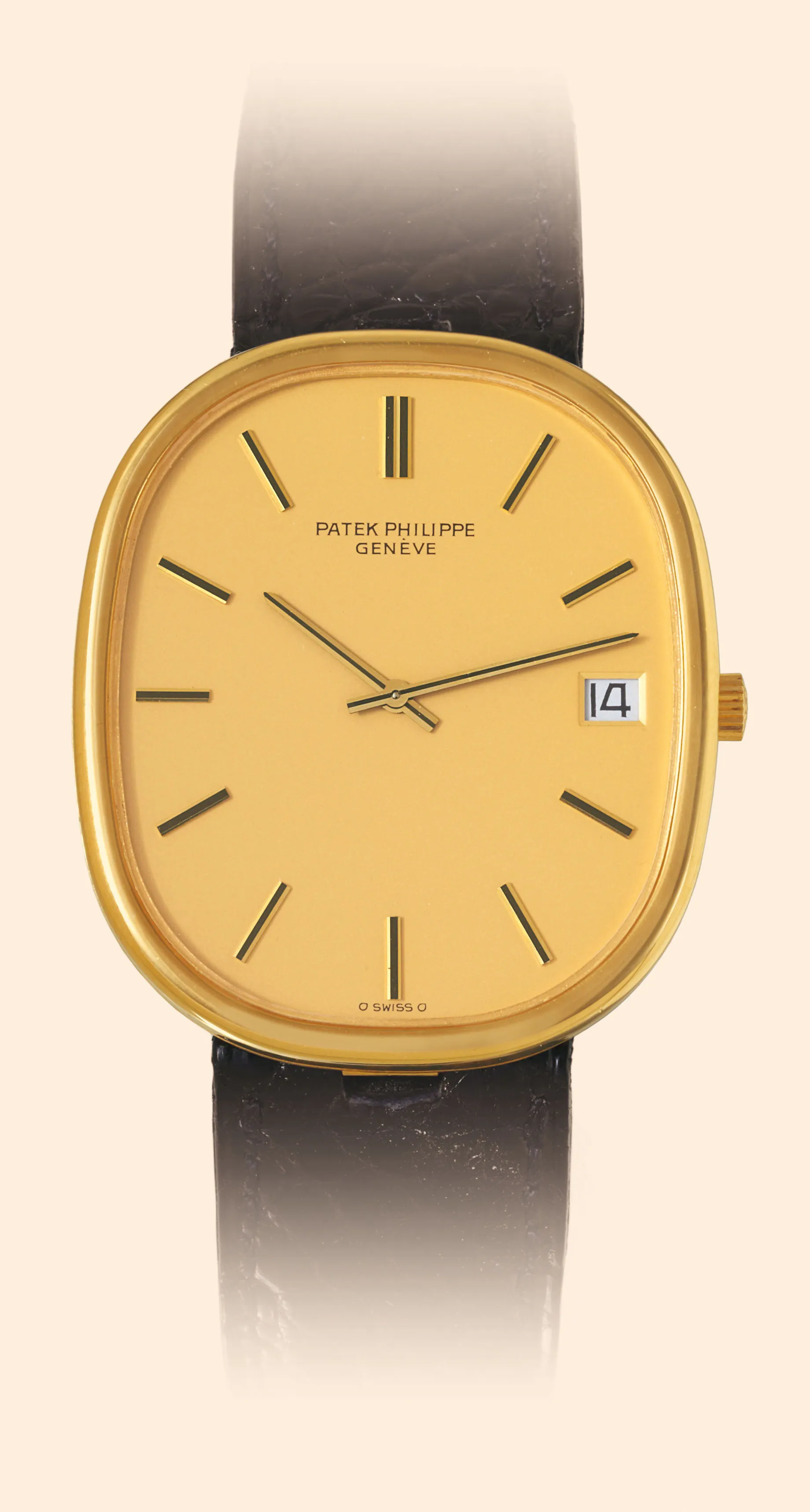 Patek Philippe 3606 33mm Yellow gold Gilt dial