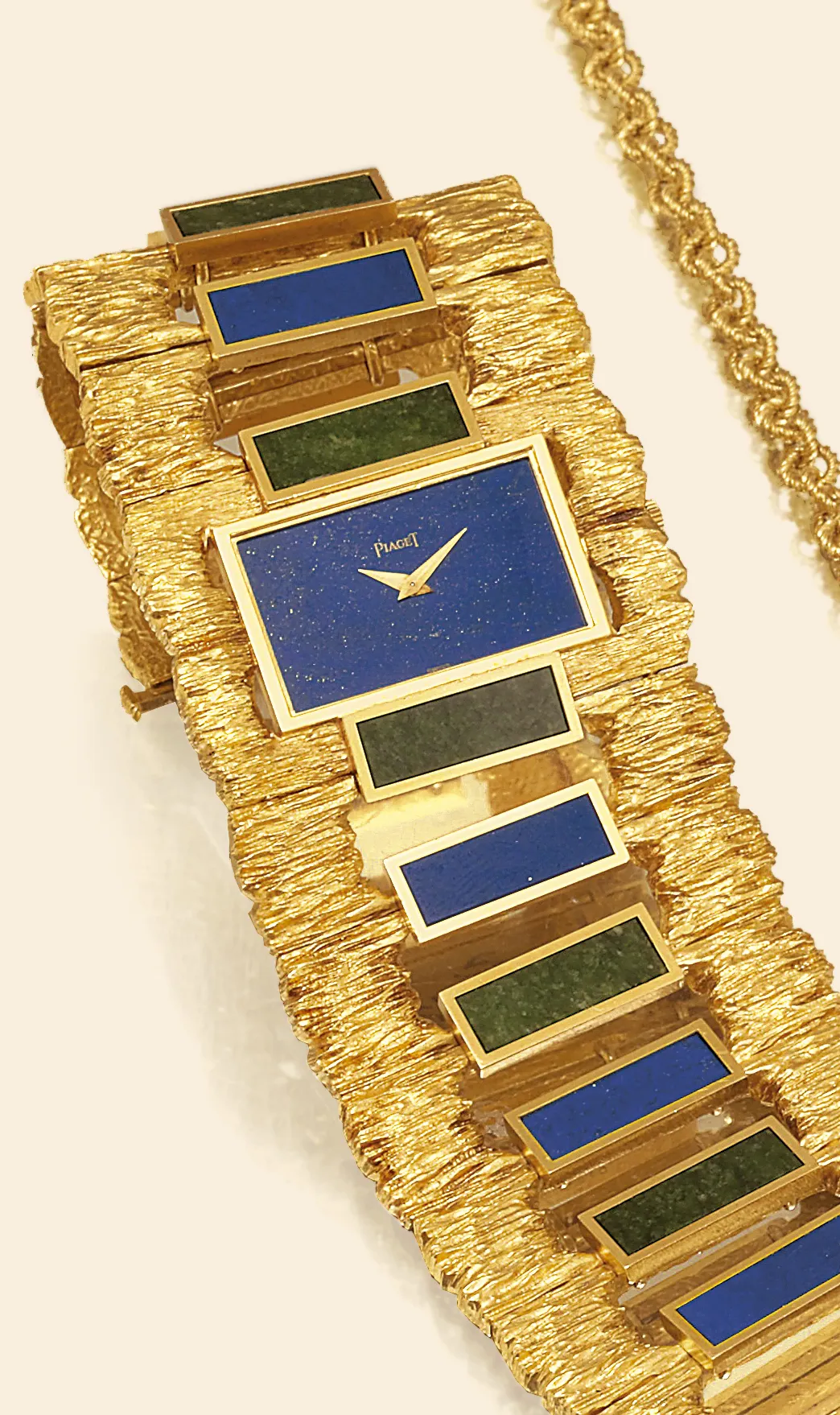 Piaget 9212 43mm Yellow gold Lapis lazuli