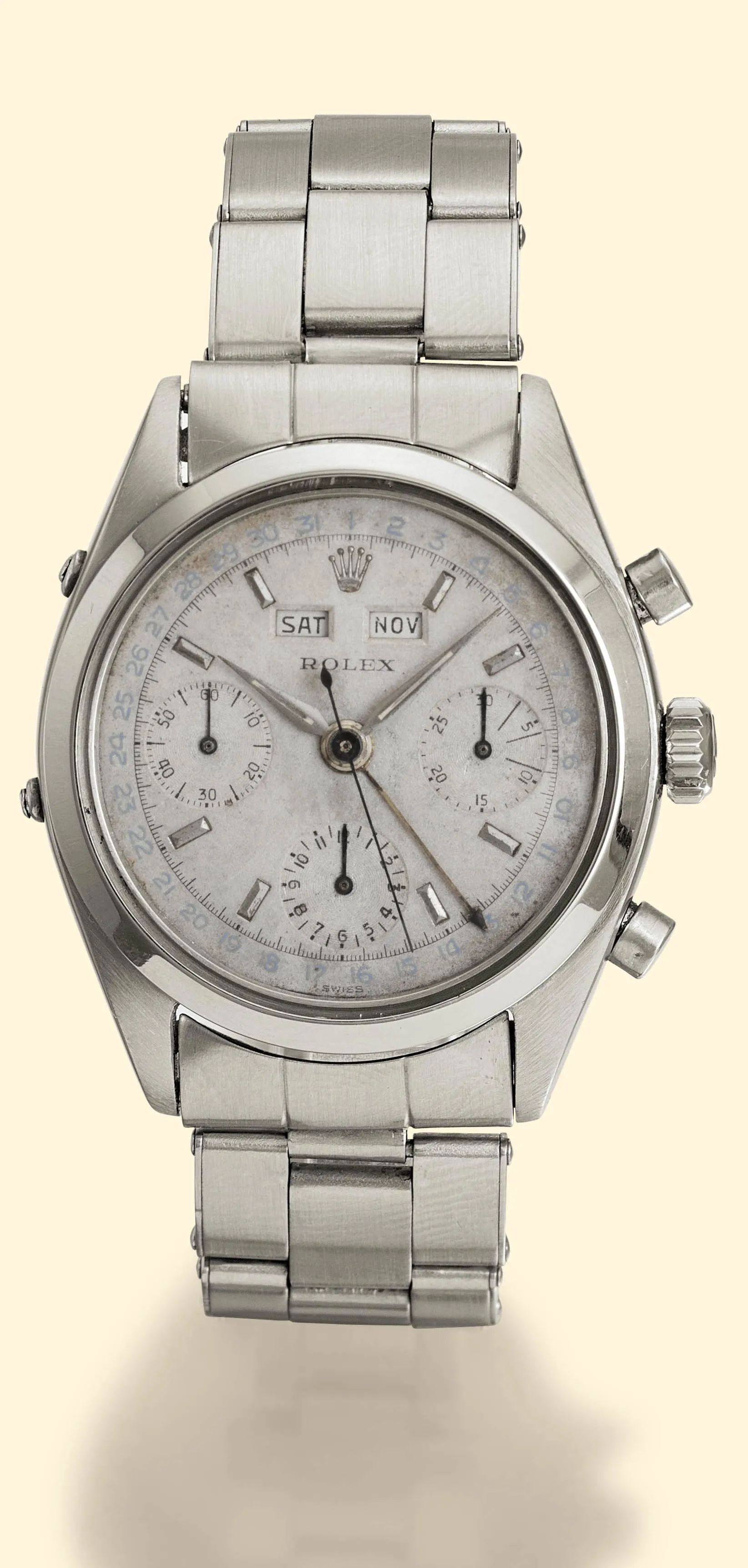 Rolex Chronograph 6236 36mm Stainless steel Silver