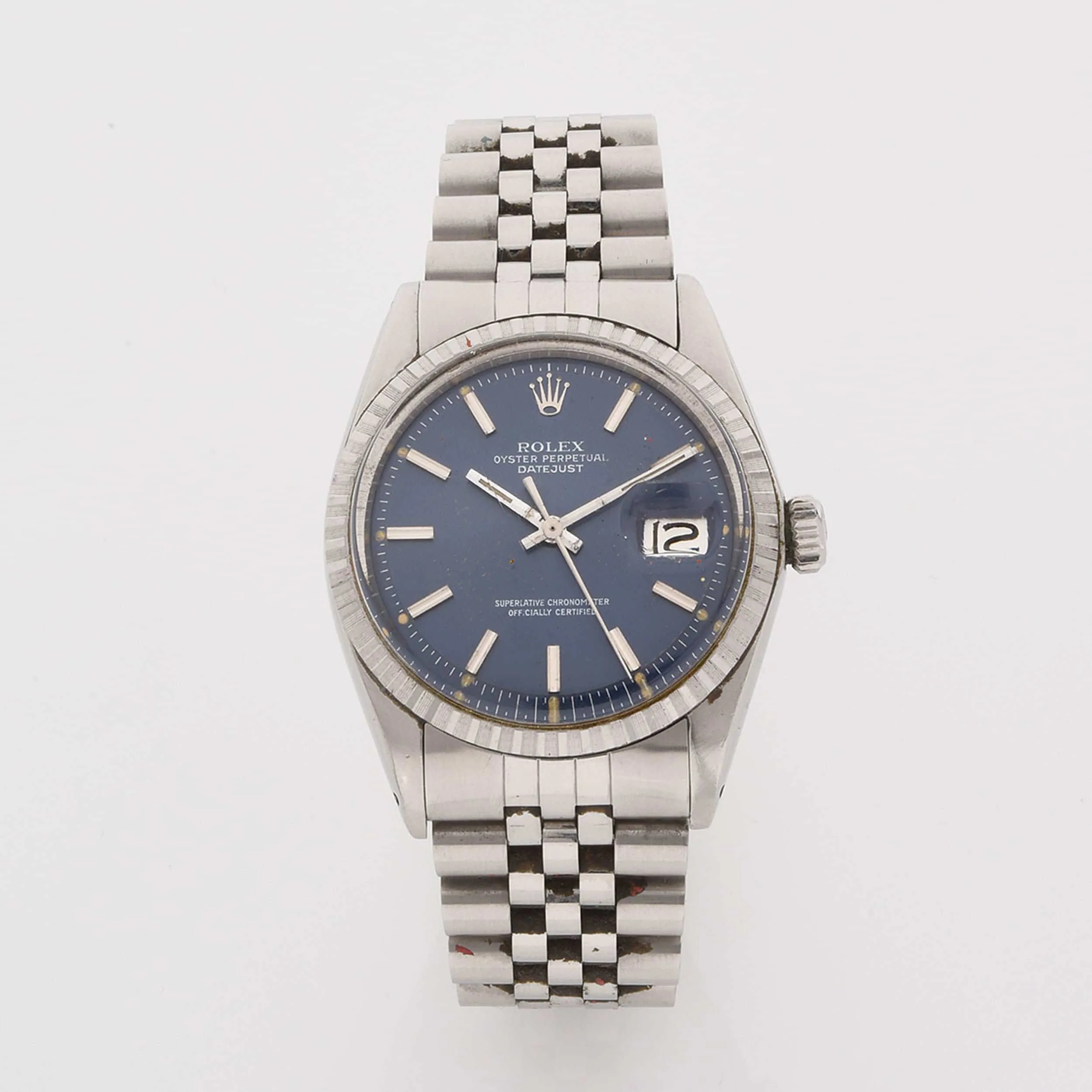 Rolex Datejust 1603 36mm Stainless steel Blue