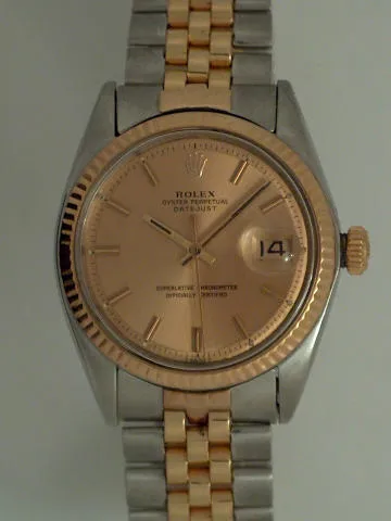 Rolex Datejust 36 1601 35mm Stainless steel Pink Coral