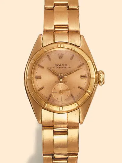 Rolex Oyster Perpetual 5003 23mm Yellow gold Champagne