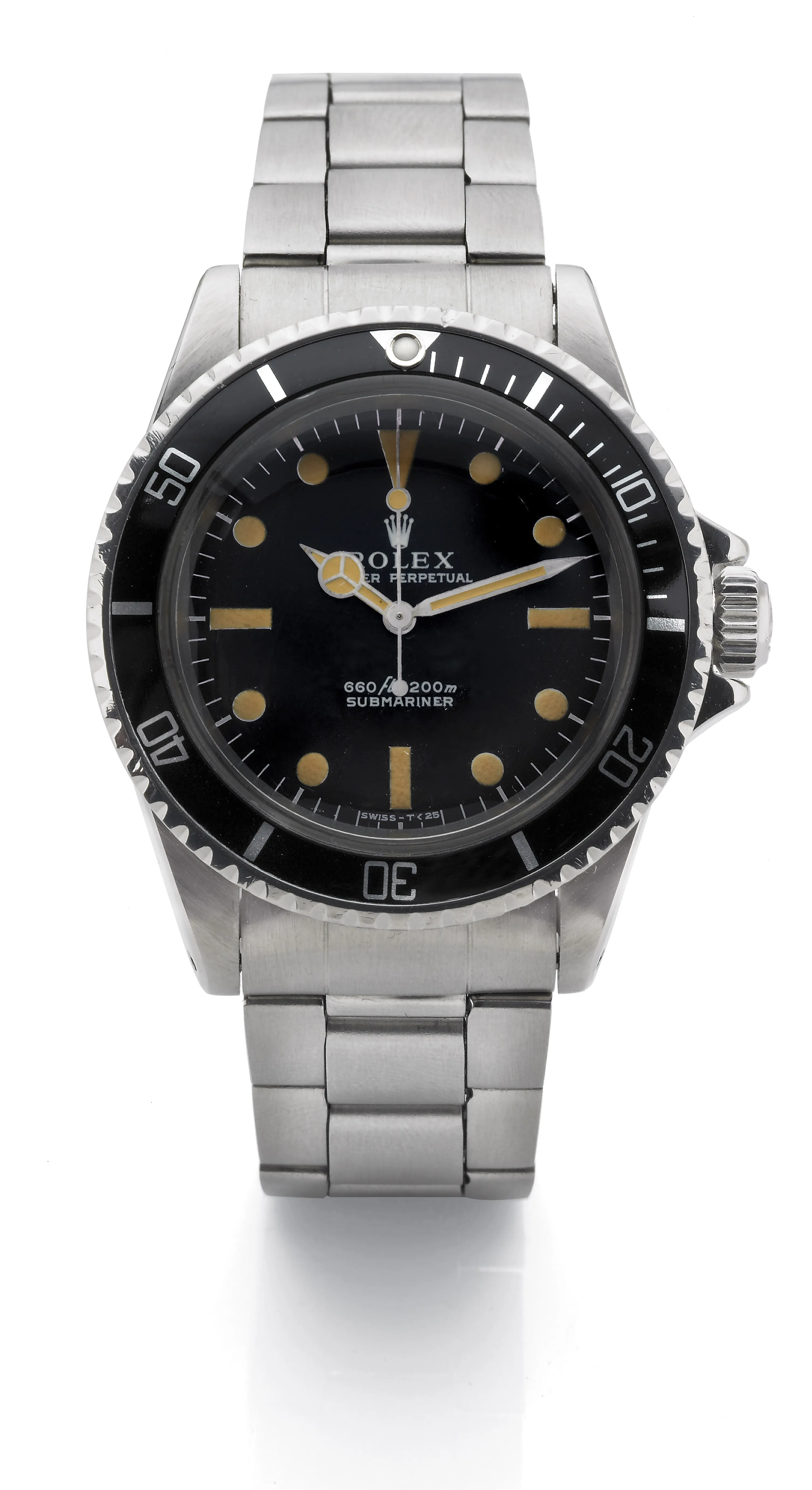 Rolex Submariner 5513 40mm Stainless steel Black