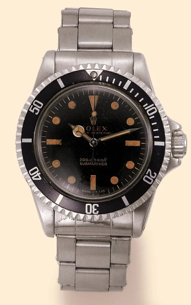 Rolex Oyster Perpetual 5513 40mm Stainless steel Black