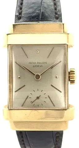 Patek Philippe Top Hat 1450 37mm Yellow gold Silver