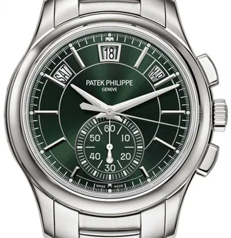 Patek Philippe Annual Calendar Chronograph 5905/1A-001 42mm Stainless steel Green