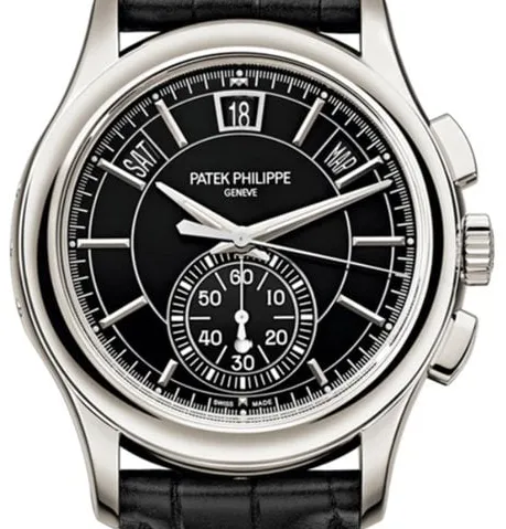 Patek Philippe Annual Calendar Chronograph 5905P-010 42mm Platinum Black