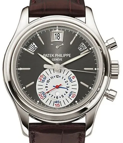 Patek Philippe Annual Calendar Chronograph 5960P-001 40.5mm Platinum Gray