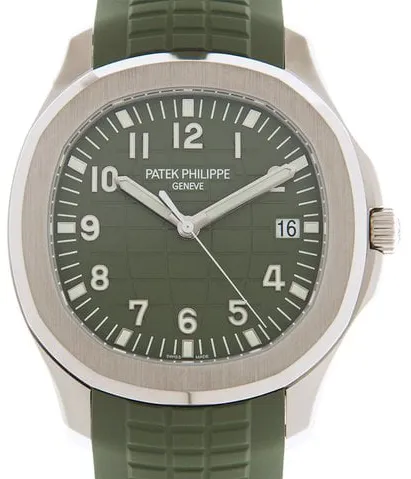 Patek Philippe Aquanaut 5168G-010 42mm White gold Green