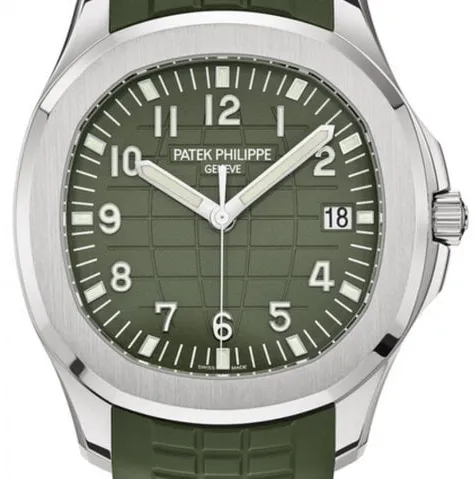 Patek Philippe Aquanaut 5168G-010 42mm White gold Green