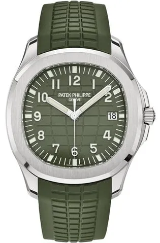 Patek Philippe Aquanaut 5168G-010 42mm White gold Green