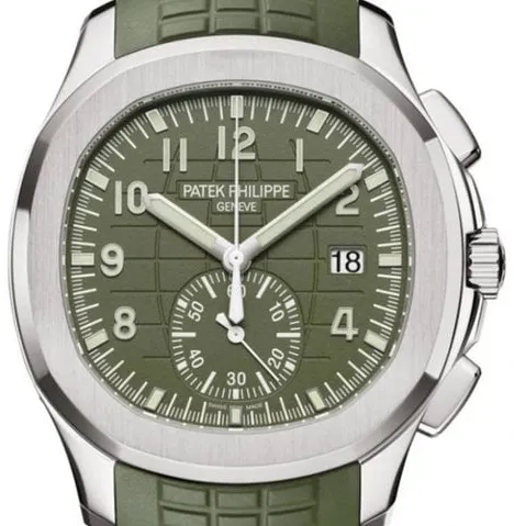 Patek Philippe Aquanaut 5968G-010 42mm White gold Green