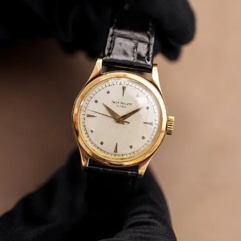 Patek Philippe Calatrava 2508 35mm Yellow gold Silver