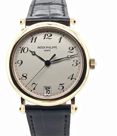 Patek Philippe Calatrava 5053R 35mm Rose gold Silver