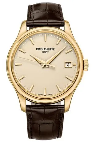 Patek Philippe Calatrava 5227J-001 39mm Yellow gold Champagne