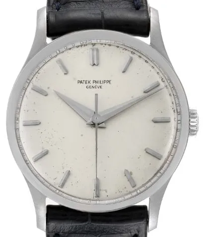 Patek Philippe Calatrava 570 35.5mm White gold Silver