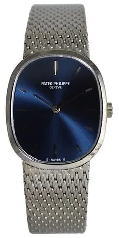 Patek Philippe Golden Ellipse 3548/1 27mm White gold Blue