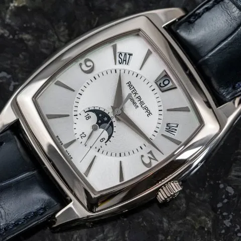 Patek Philippe Gondolo 5135G-001 50mm White gold Silver