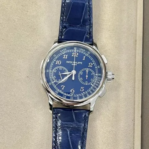 Patek Philippe Split-Seconds Chronograph 5370P-011 41mm Platinum Blue