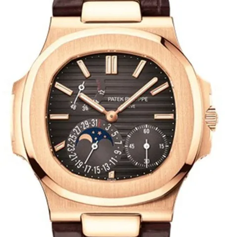 Patek Philippe Nautilus 5712R-001 40mm Rose gold Brown