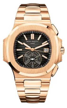 Patek Philippe Nautilus 5980/1R-001 40.5mm Rose gold Black