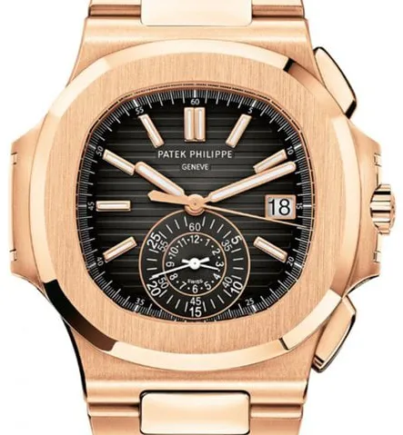 Patek Philippe Nautilus 5980/1R-001 40.5mm Rose gold Black