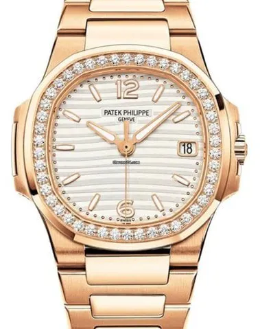 Patek Philippe Nautilus 7118/1200R-001 35mm Rose gold White