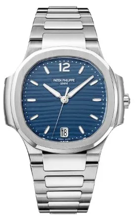 Patek Philippe Nautilus 7118/1A-001 35mm Stainless steel Blue