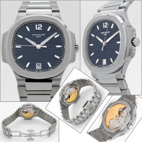 Patek Philippe Nautilus 7118/1A-001 35mm Stainless steel Blue