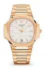 Patek Philippe Nautilus 7118/1R-001 35mm Rose gold Silver