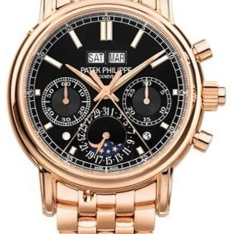 Patek Philippe Perpetual Calendar Split-Seconds Chronograph 5204/1R-001 40mm Rose gold Black