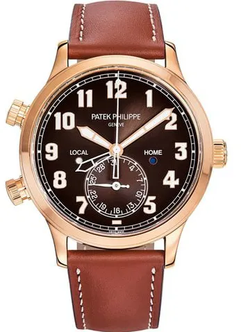 Patek Philippe Calatrava 5524R-001 42mm Rose gold Brown