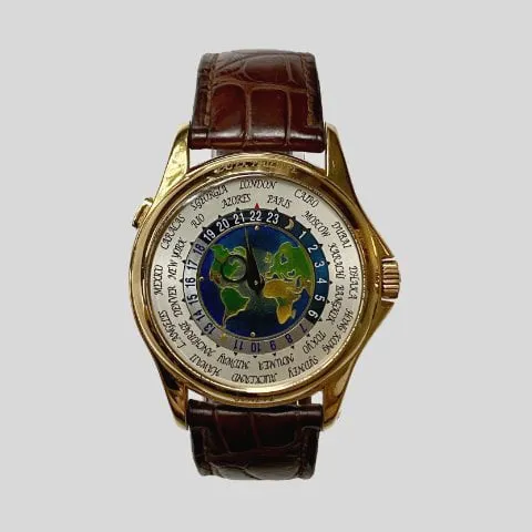 Patek Philippe World Time 5131J-001 39mm Yellow gold