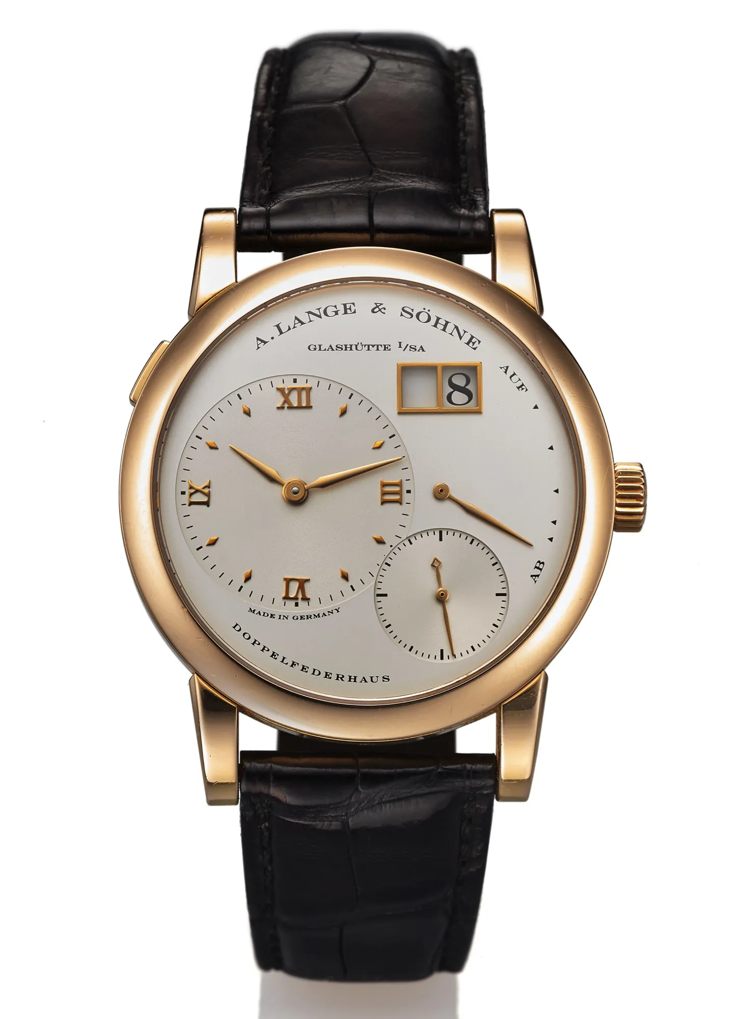 A. Lange & Söhne Lange 1 101.022 38mm Rose gold Silver