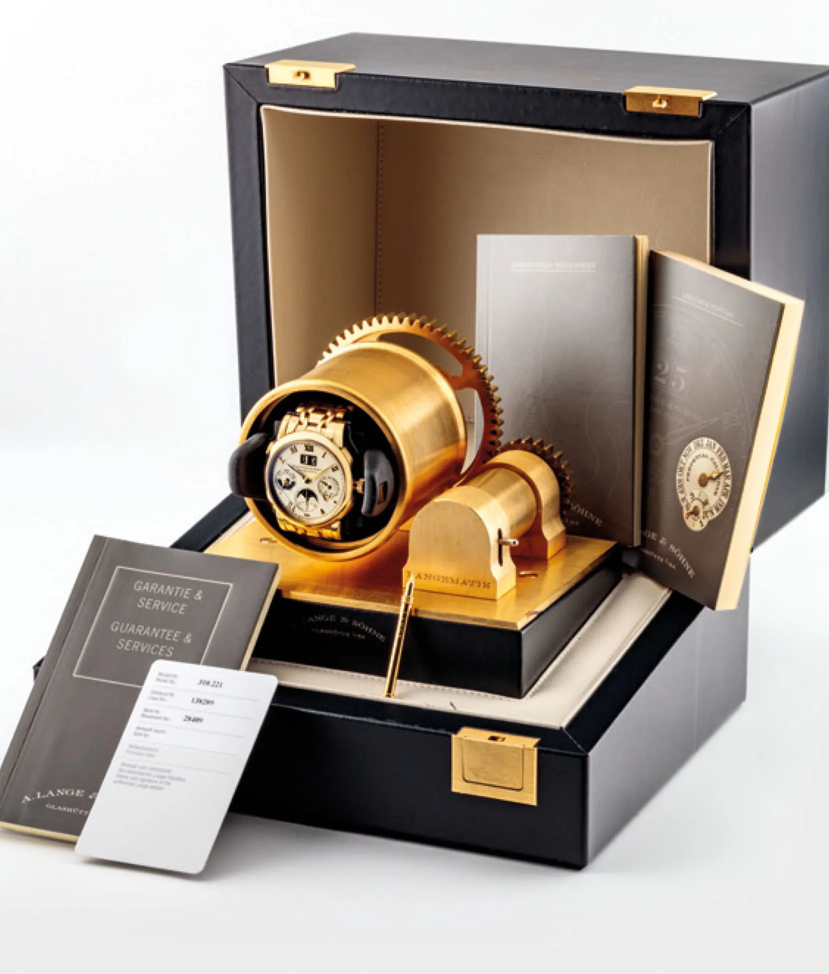 A. Lange & Söhne Langematik 310.221 39mm Yellow gold Champagne 2